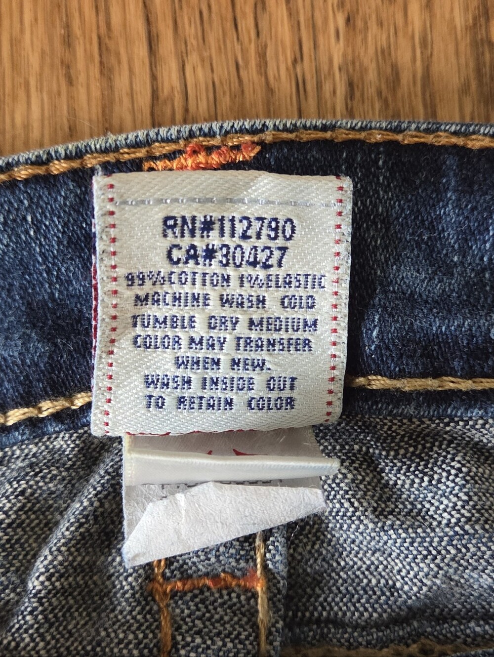 Vintage Women's True Religion Billy Jeans Size 32 - Picture 7 of 13